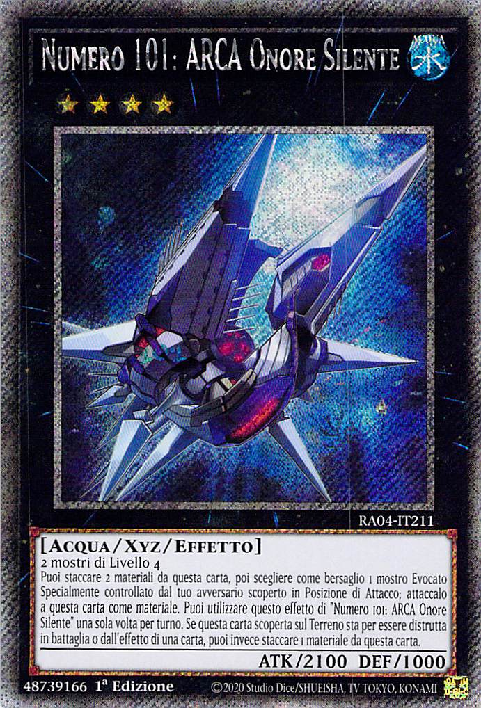 Numero 101: ARCA Onore Silente