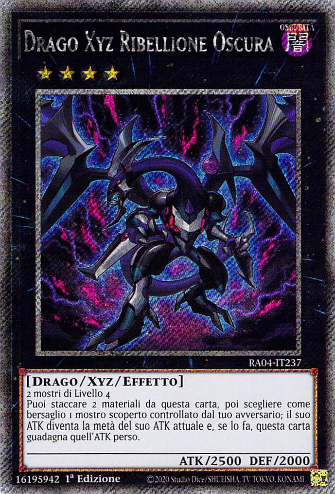 Drago Xyz Ribellione Oscura