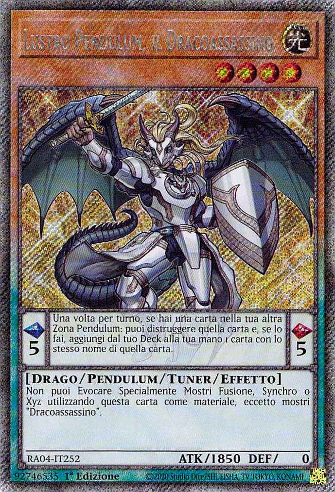 Lustro Pendulum, il Dracoassassino