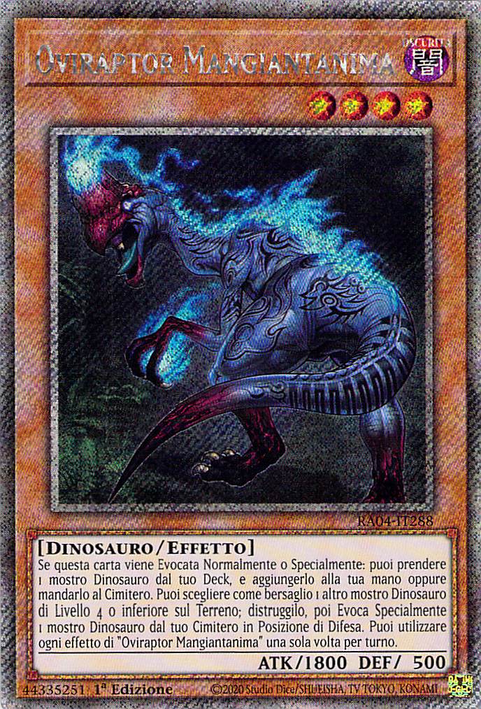 Oviraptor Mangiantanima