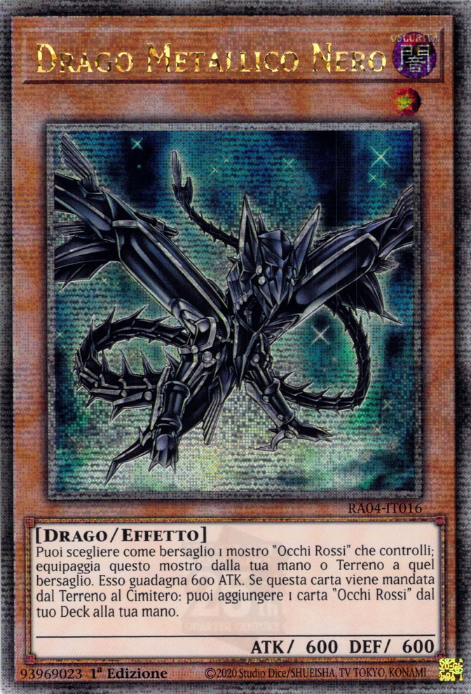 Drago Metallico Nero