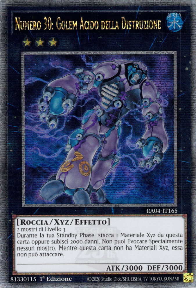 Numero 30: Golem Acido della Distruzione