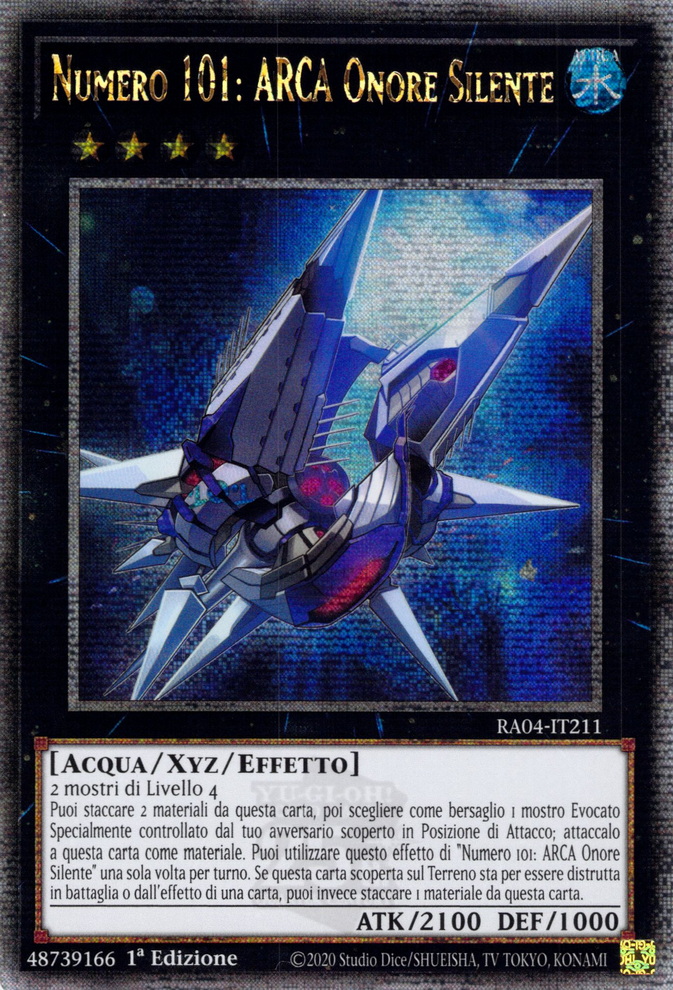 Numero 101: ARCA Onore Silente