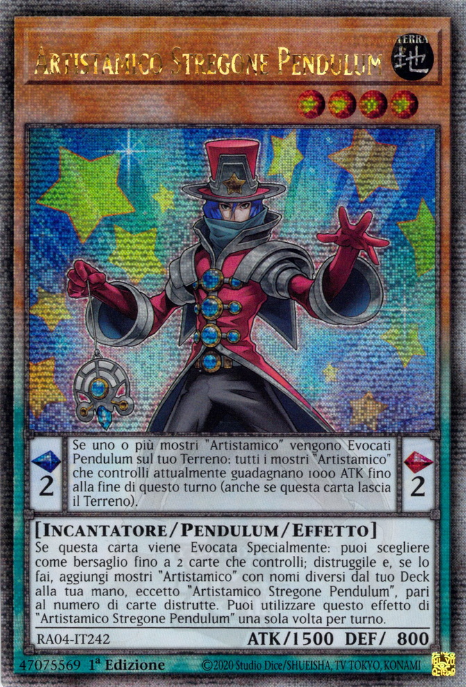 Artistamico Stregone Pendulum