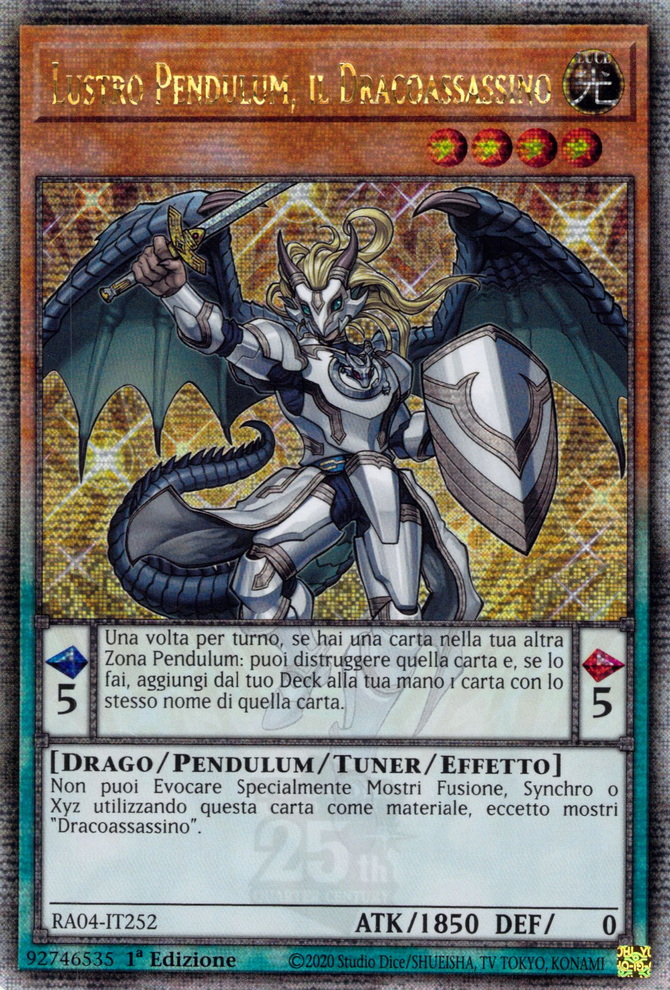 Lustro Pendulum, il Dracoassassino