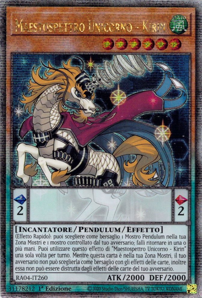 Maestospettro Unicorno - Kirin