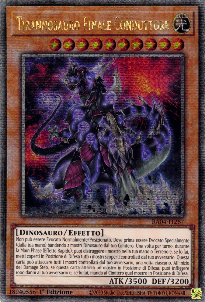 Tirannosauro Finale Conduttore