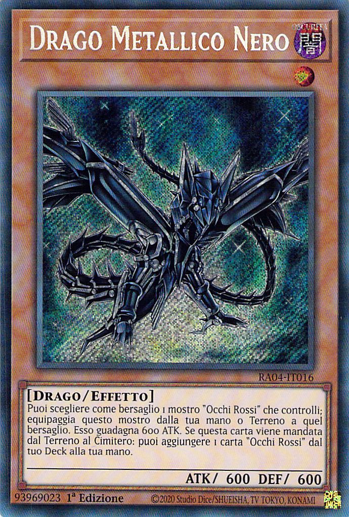 Drago Metallico Nero