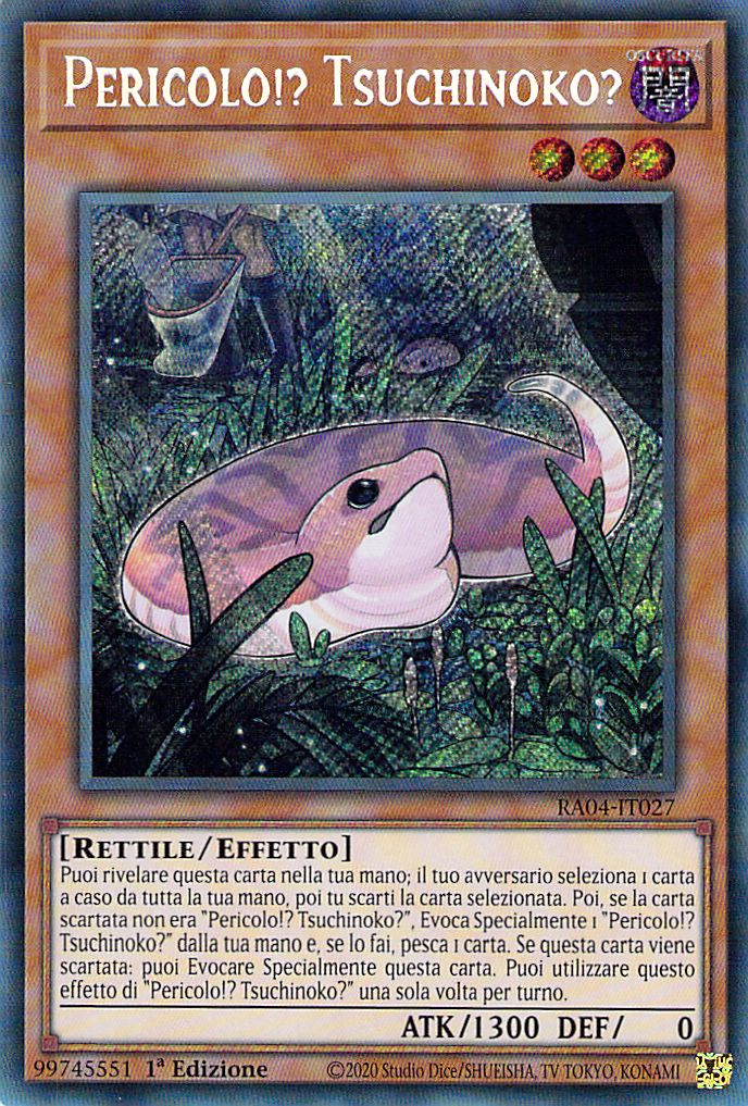 Pericolo!? Tsuchinoko?