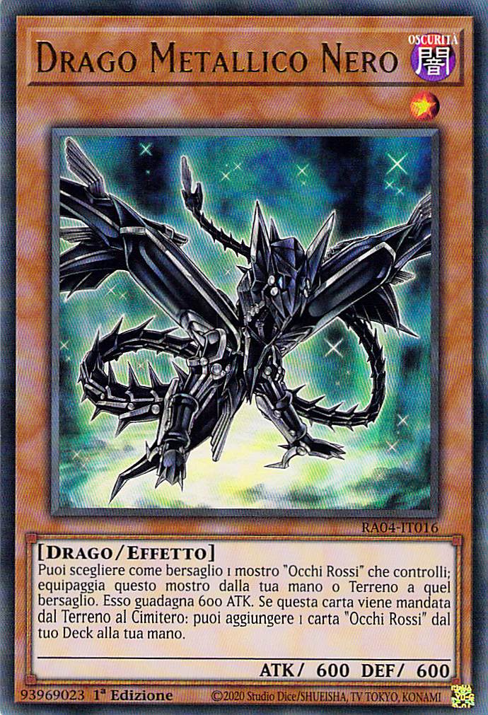 Drago Metallico Nero