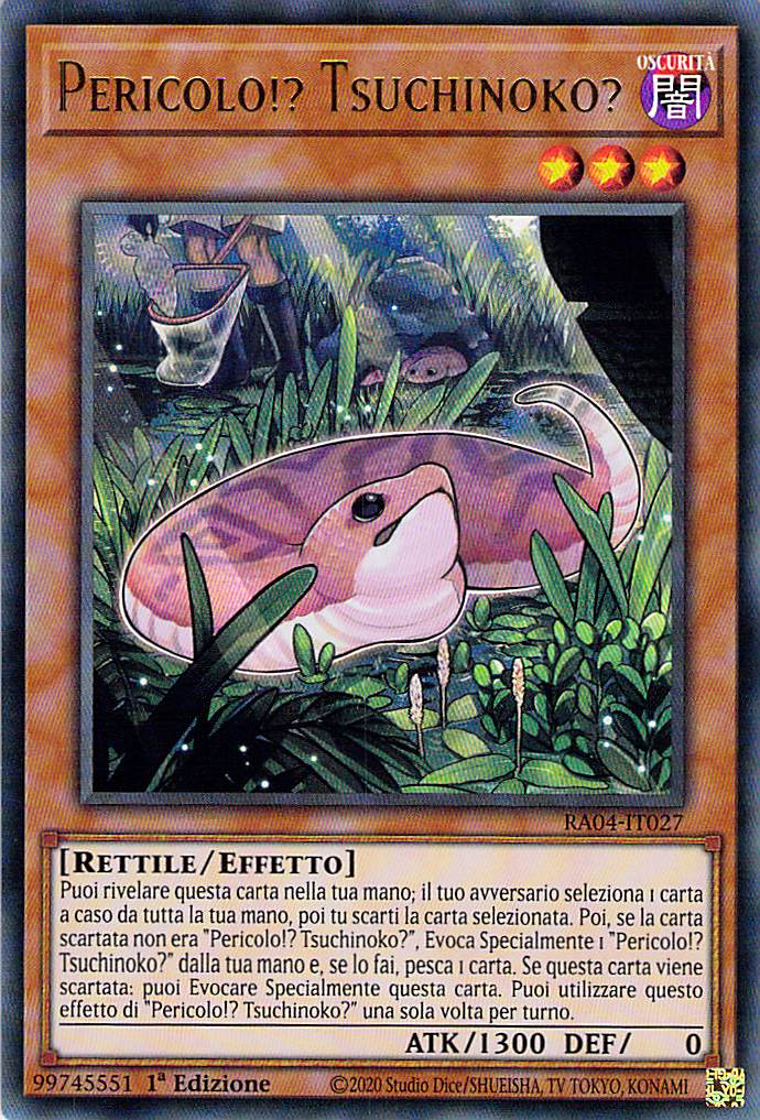 Pericolo!? Tsuchinoko?