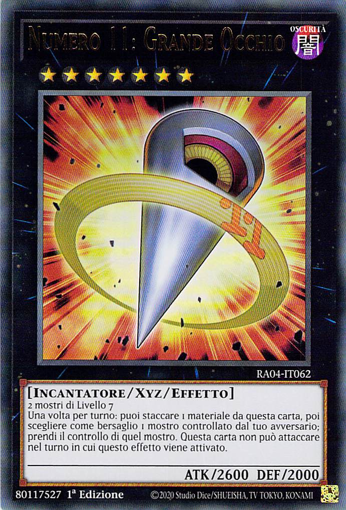 Numero 11: Grande Occhio