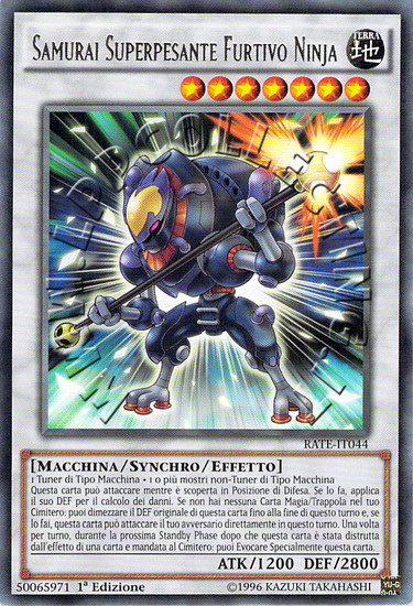 Samurai Superpesante Furtivo Ninja