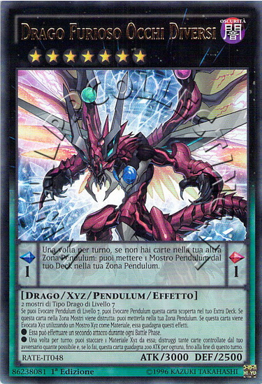 Drago Furioso Occhi Diversi