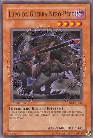 Lupo da Guerra Nero-Pece