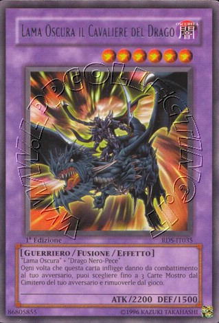 Lama Oscura il Cavaliere del Drago