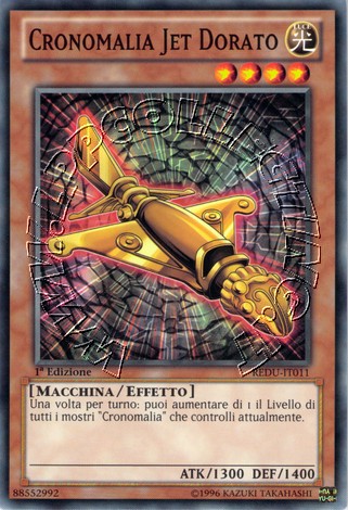 Cronomalia Jet Dorato