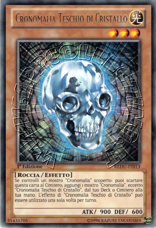 Cronomalia Teschio di Cristallo