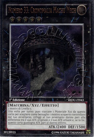 Numero 33: Cronomalia Machu Mech