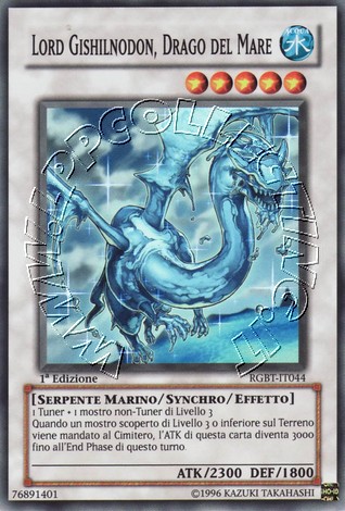 Lord Gishilnodon, Drago del Mare