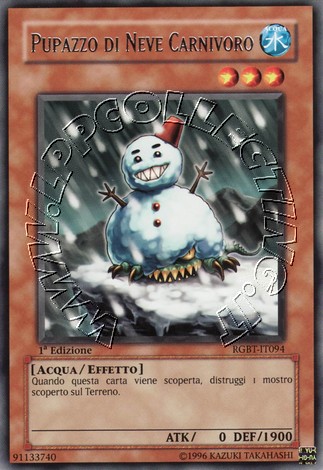 Pupazzo di Neve Carnivoro