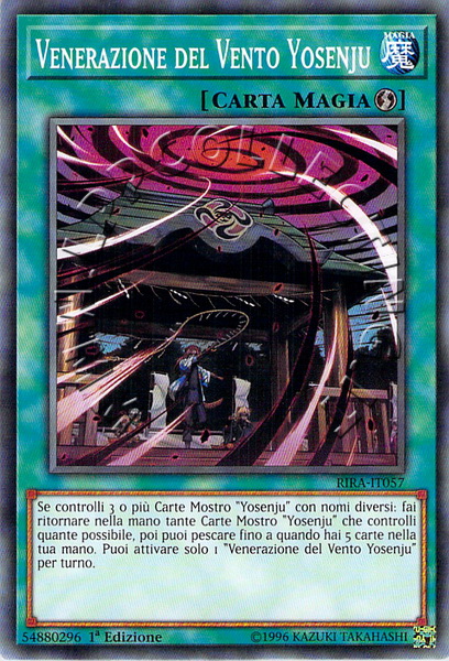 Verenazione del Vento Yosenju