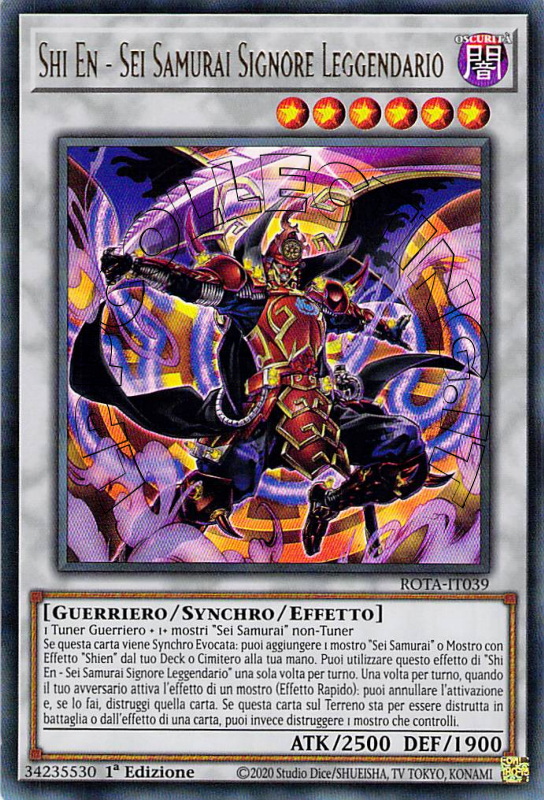 Shi En - Sei Samurai Signore Leggendario