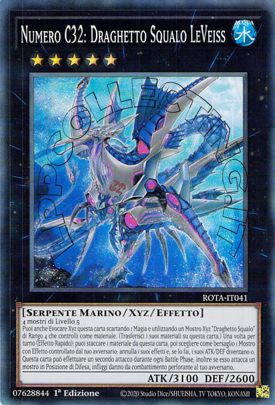 Numero C32: Draghetto Squalo LeVeiss