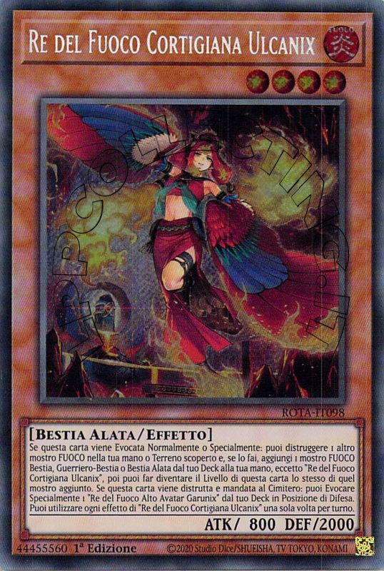 Re del Fuoco Cortigiana Ulcanix
