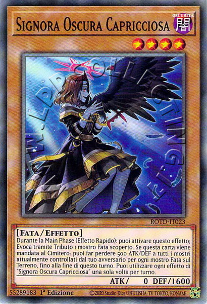 Signora Oscura Capricciosa