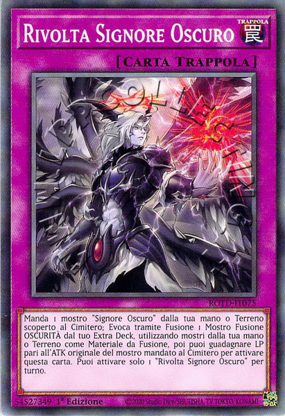 Rivolta Signore Oscuro