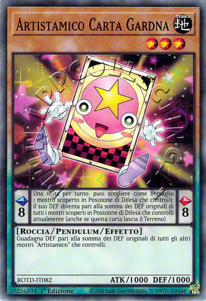 Artistamico Carta Gardna 