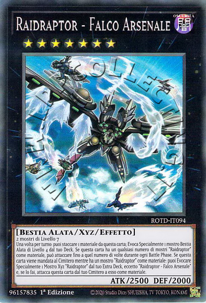 Raidraptor - Falco Arsenale