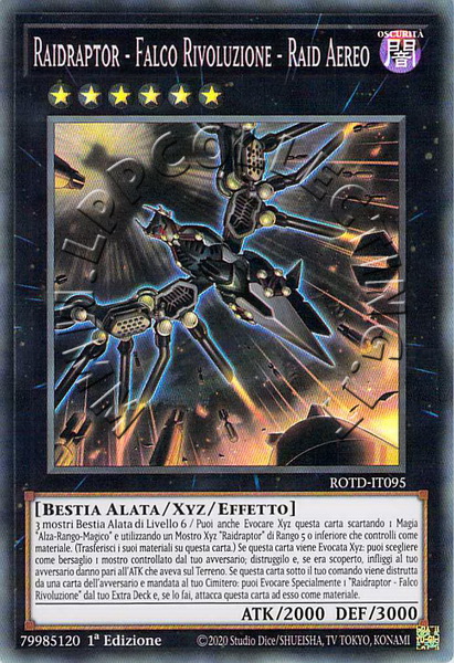 Raidraptor - Falco Rivoluzione - Raid Aereo 
