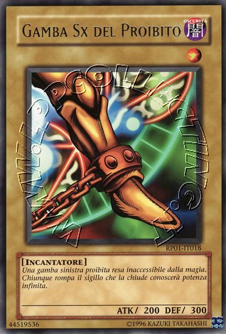 Gamba Sx del Proibito