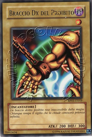 Braccio Dx del Proibito