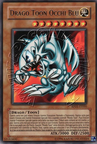 Drago Toon Occhi Blu