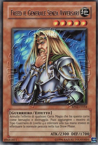 Freed il Generale Senza Avversari