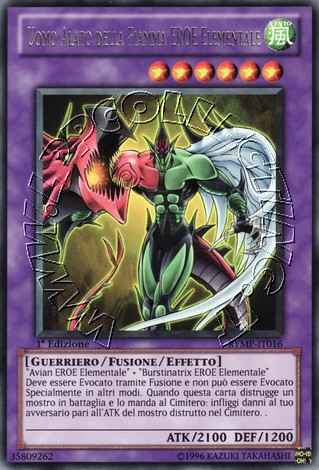 Uomo Alato della Fiamma EROE Elementale