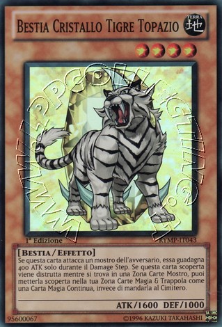 Bestia Cristallo Tigre Topazio