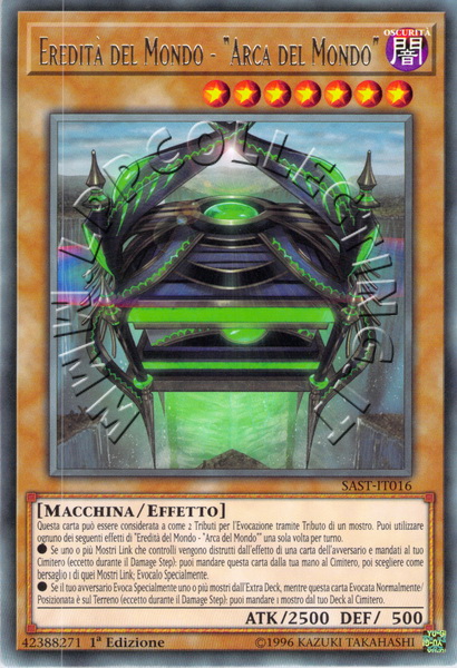 Eredità del Mondo - "Arca del Mondo"