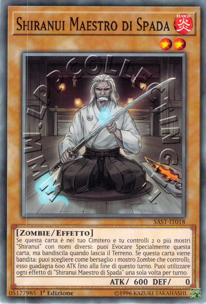 Shiranui Maestro di Spada
