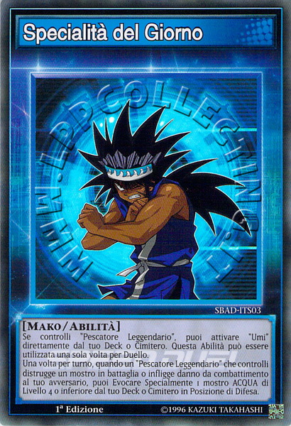 Specialità del Giorno
