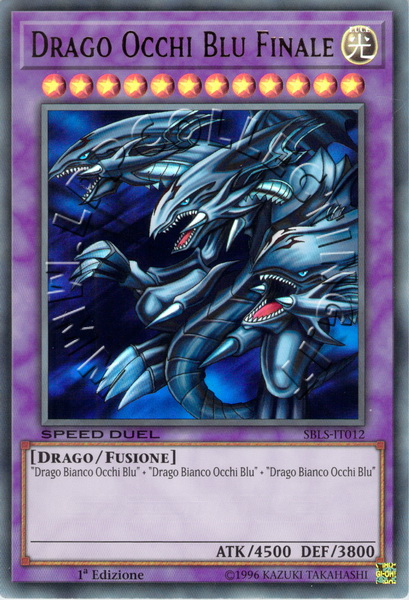 Drago Occhi Blu Finale