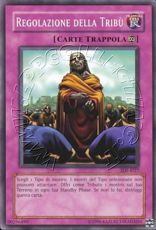 Regolazione della Tribù