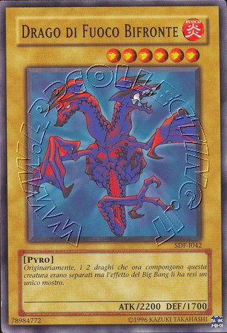 Drago di Fuoco Bifronte
