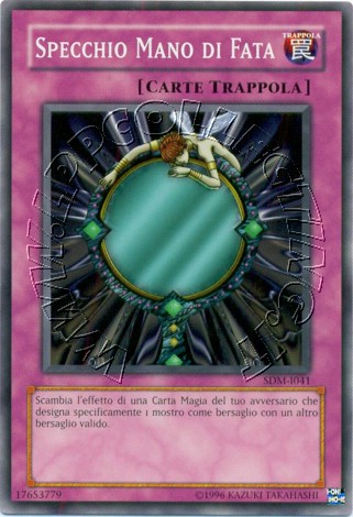 Specchio Mano di Fata