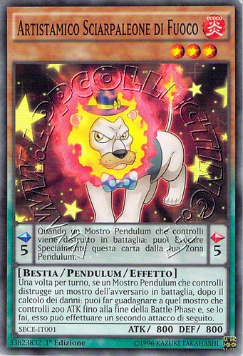 Artistamico Sciarpaleone di Fuoco