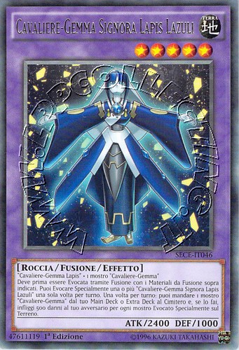 Cavaliere-Gemma Signora Lapis Lazuli
