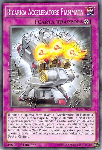 Ricarica Acceleratore Fiammata